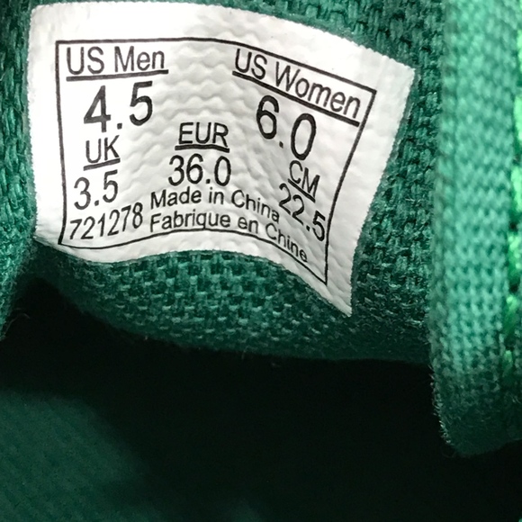 Vans Era Gold Mono Verdant Green Shoes - Picture 7 of 8